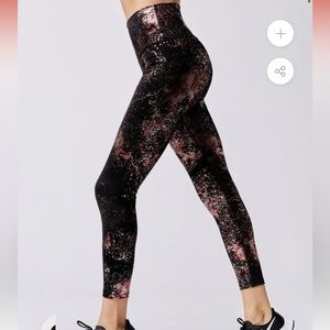 Carbon 38 Galaxy Pink Foil Workout Set